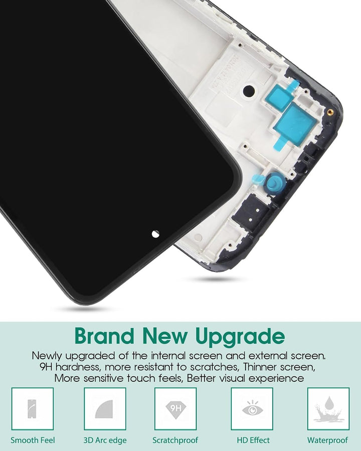 SRJTEK Für Xiaomi Redmi Note 10 Bildschirm-Ersatz für Redmi Note 10s 4G LCD-Display für Xiaomi Redmi