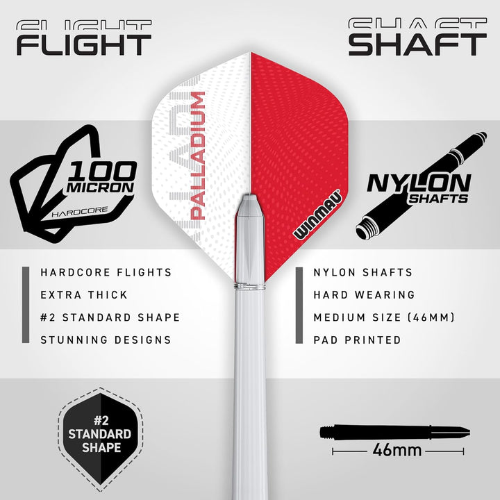 WINMAU Professionelles Dart Set