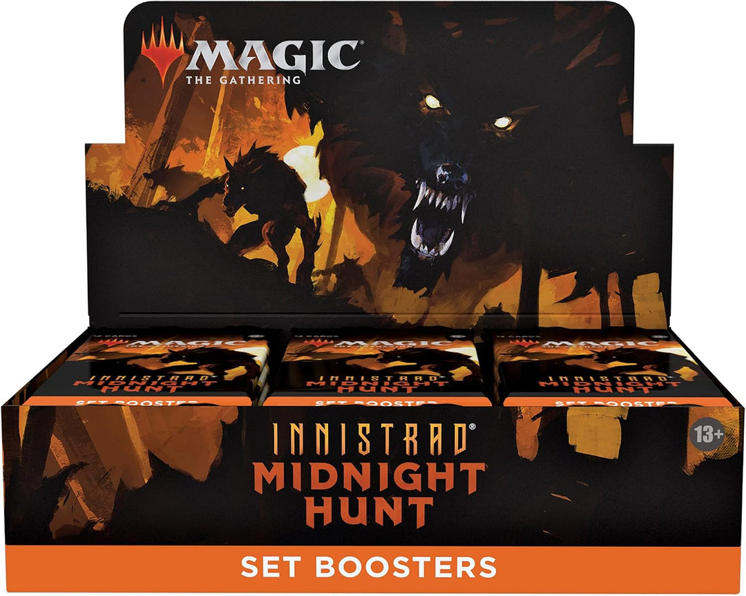 Wizards of the Coast C89530001 Innistrad: Mitternachtsjagd Set Booster Box Zubehör, Multicolor