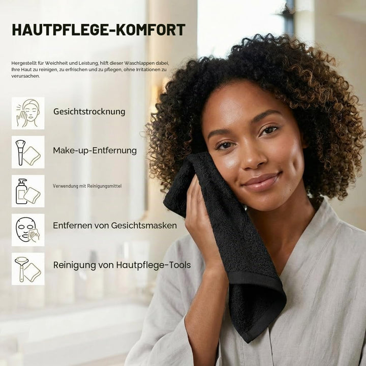 Utopia Towels Baumwoll-Waschlappen-Set – 100 % ringgesponnene Baumwolle, Premium-Qualität Flanell-Wa