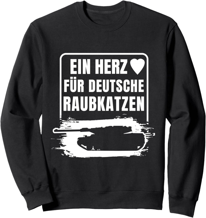 Panzer Panzerfahrer für Militär Bundeswehr Tigerpanzer WW2 Sweatshirt