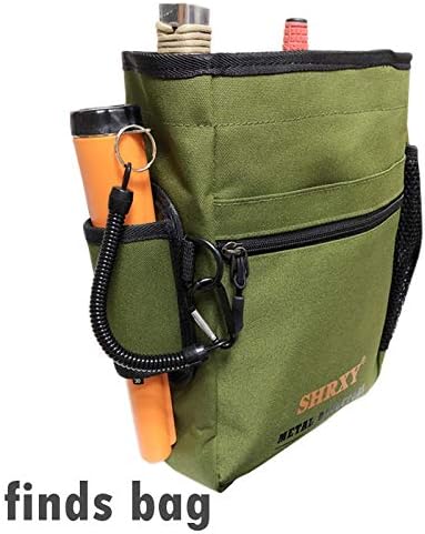 Metal Detecting Finds Bag Waist Digger Pouch Tools Bag for PinPointer Garrett Detector Xp ProPointer