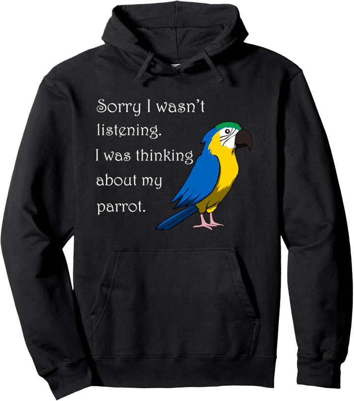 Mein Niedlicher Papagei Spruch Sittich Pullover Hoodie