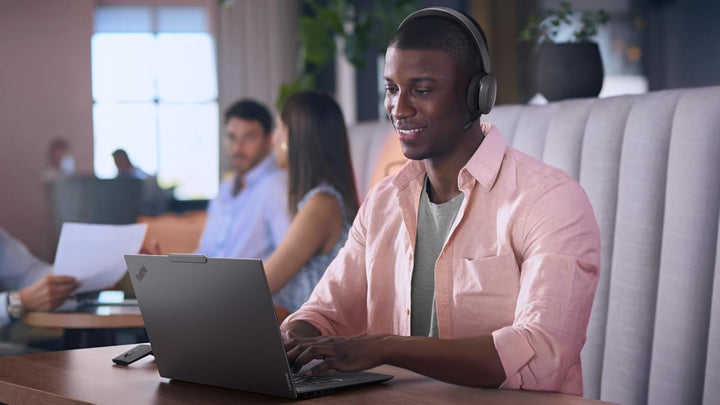 Lenovo ThinkPad Dual-Mode Wireless ANC Foldable Headset 8550 Aura Edition USB-C Grau