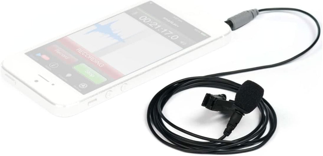 Rode SmartLav+ Lavalier Mikrofon + keepdrum WS05 Fell-Windschutz Weiss