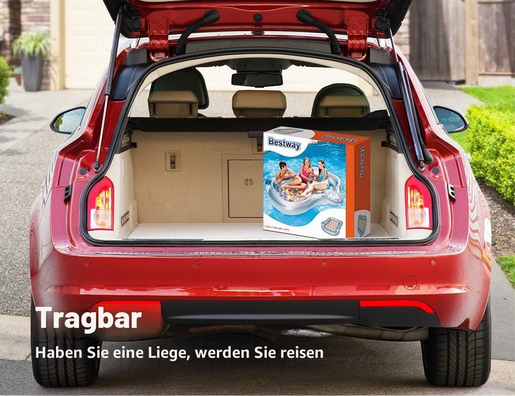 Bestway 43045EU - Doppel-Luftmatratze Designer Lounge