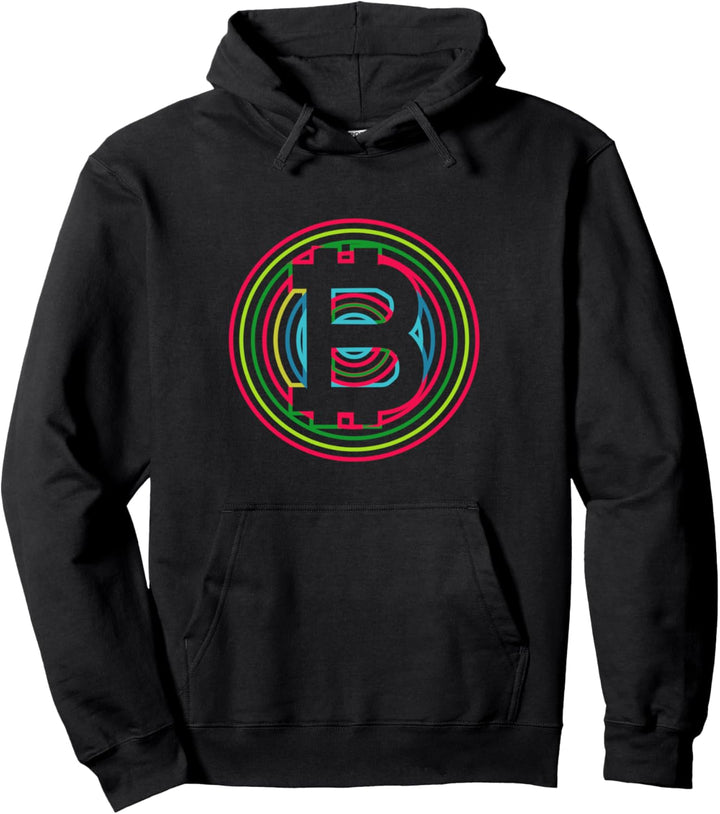 Bitcoin Logo Pullover Hoodie