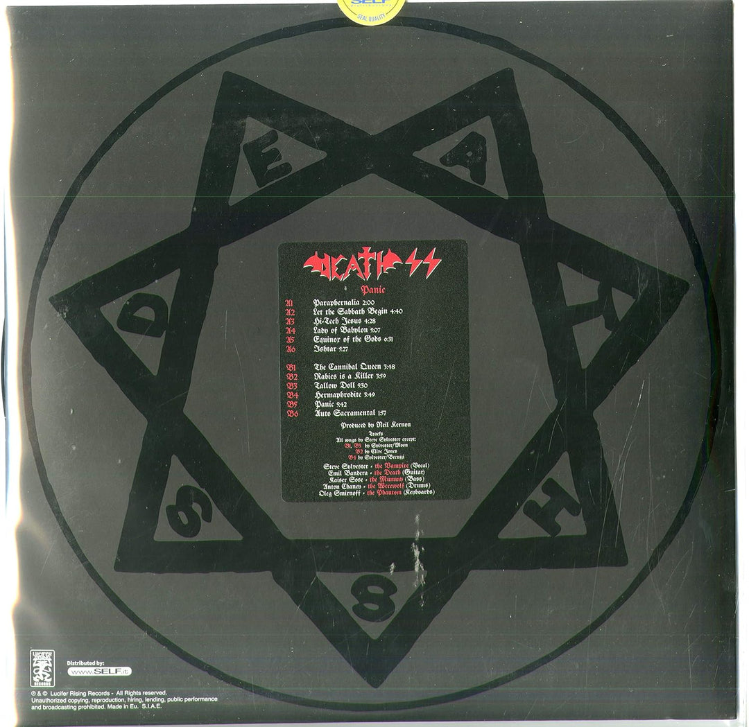 Panic [Picture Disc], Vinyl
