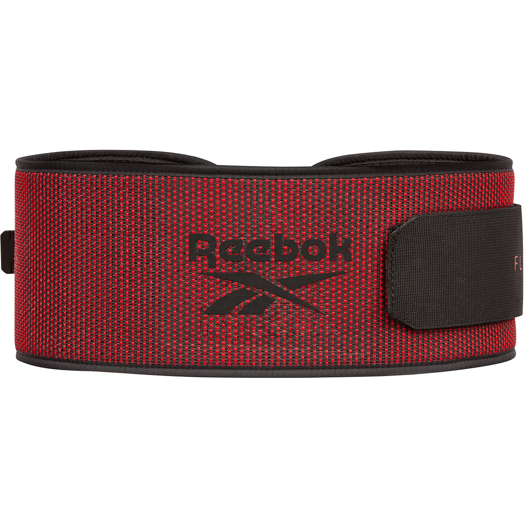 Reebok Flexweave-Powerlifting-Gürtel XS Rot, XS Rot