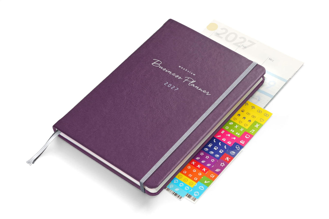 weekview Business Planner 2027 A5+ Wochenplaner Berry Classic Berry 2027 Classic, Berry 2027 Classic