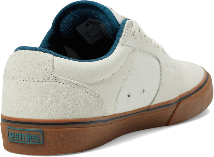 Etnies Herren Barge Ls Skate-Schuh 47 EU White Blue Gum, 47 EU White Blue Gum