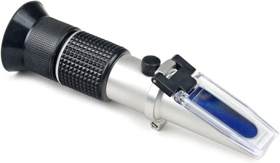 0-32% Brix Refraktometer zur Messung des Zuckergehalts und Metallbearbeitungsflüssigkeiten mit ATC f