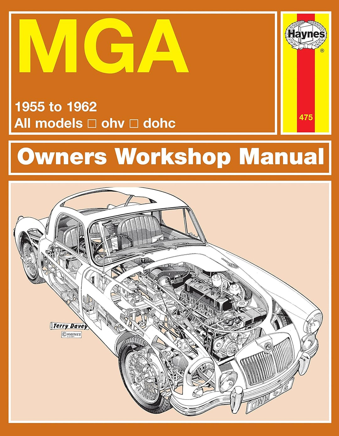 MGA (55 - 62) Haynes Repair Manual, Taschenbuch