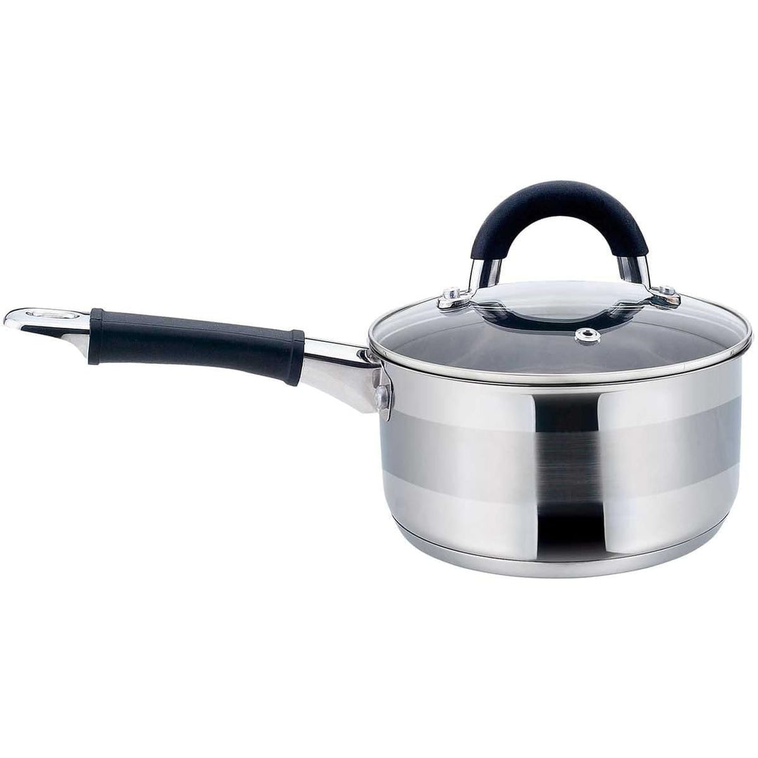 Kochtopf mit Deckel und Griff 500ml 12cm KH-1253 Edelstahl