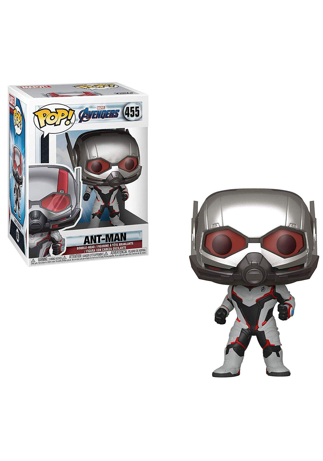 Funko POP! Bobble: Avengers Endgame: Ant-Man, Multi, Standard Endgame - Ant-Man, Endgame - Ant-Man