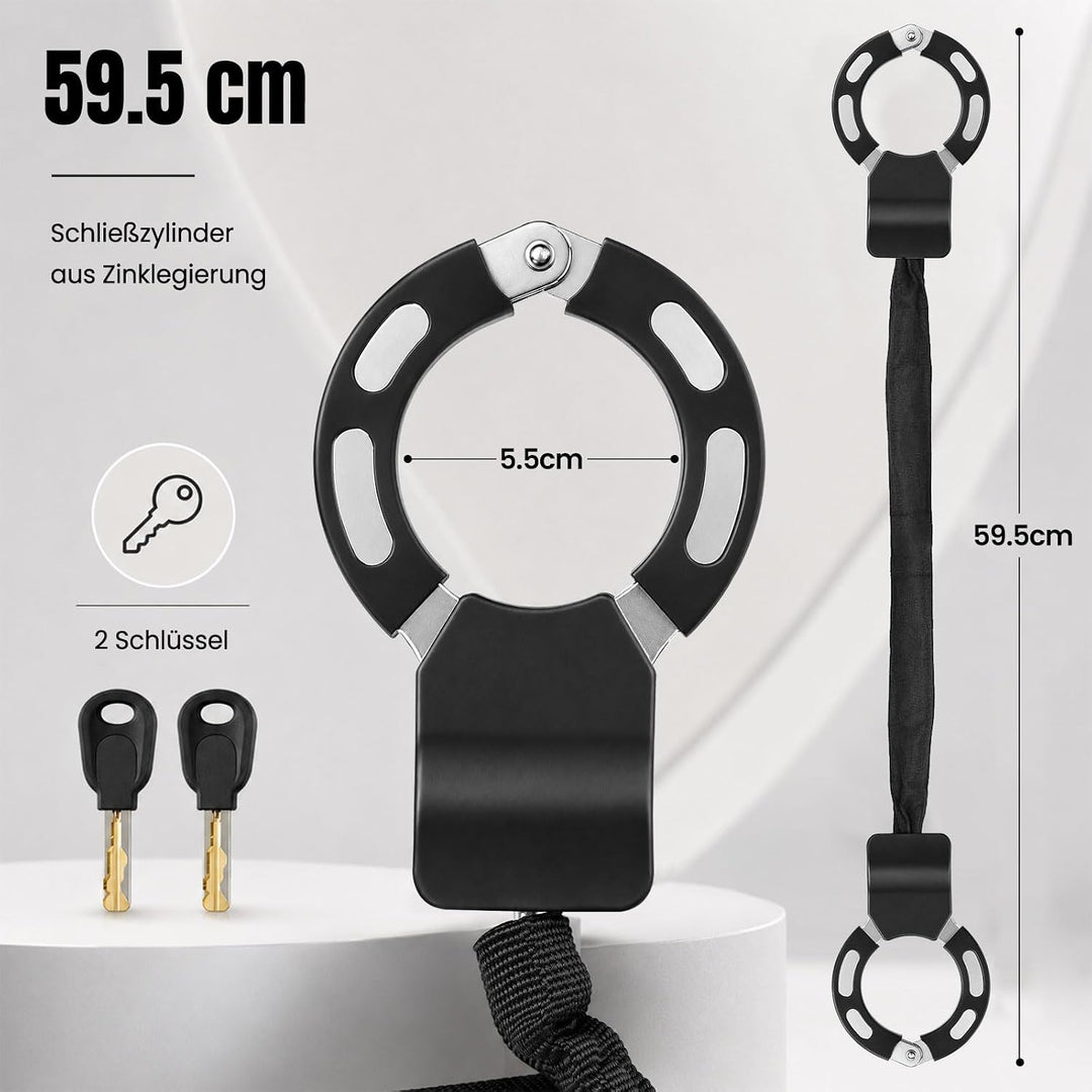 E Scooter Schloss mit Tasche 2L, E Scooter Tasche mit Schloss