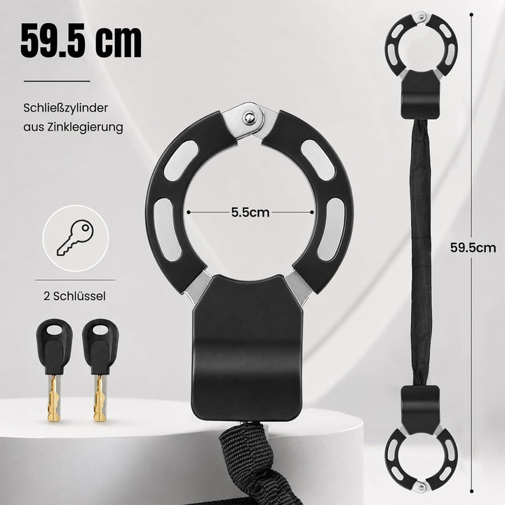 E Scooter Schloss mit Tasche 2L, E Scooter Tasche mit Schloss