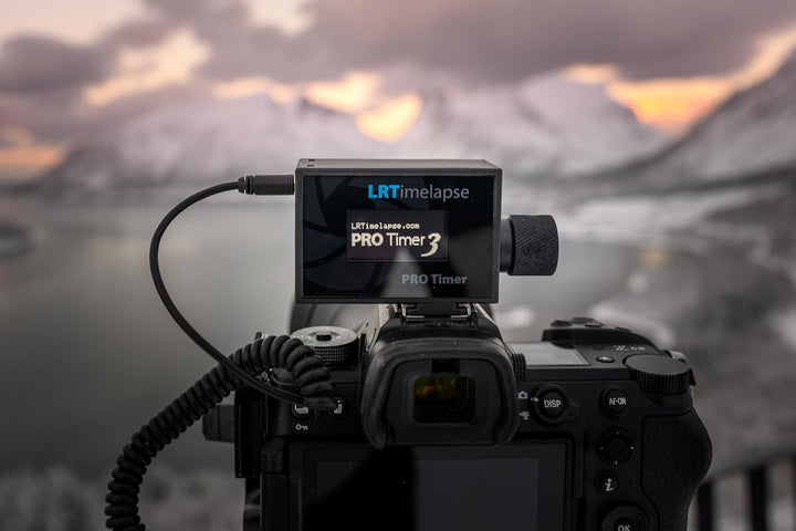 LRTimelapse PRO Timer 3 Kamera Intervallauslöser für Zeitraffer und Astro-Fotografie