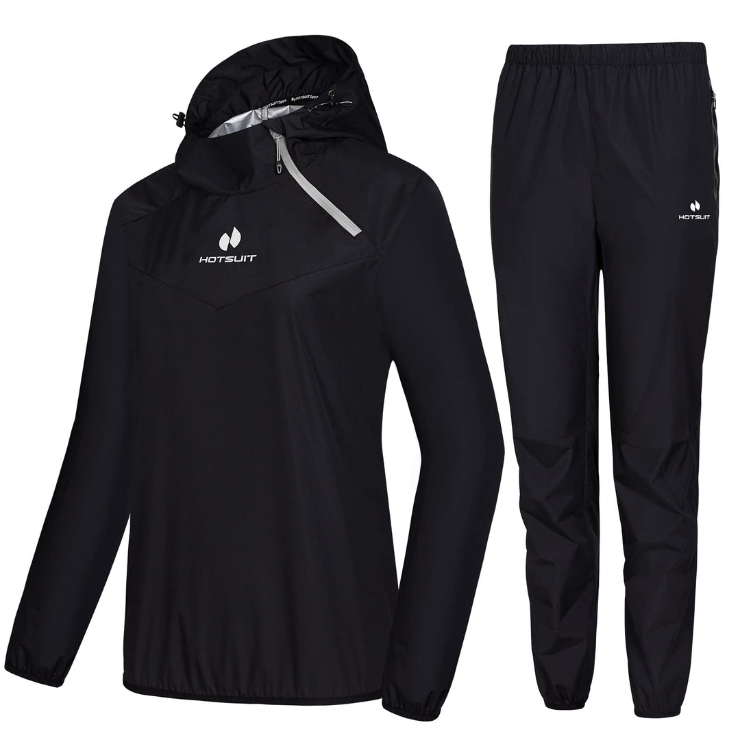 HOTSUIT Schwitzjacke/Schwitzanzug Damen Sauna Trainingsanzug Sportanzug Schwitzanzug Fitness Trainin