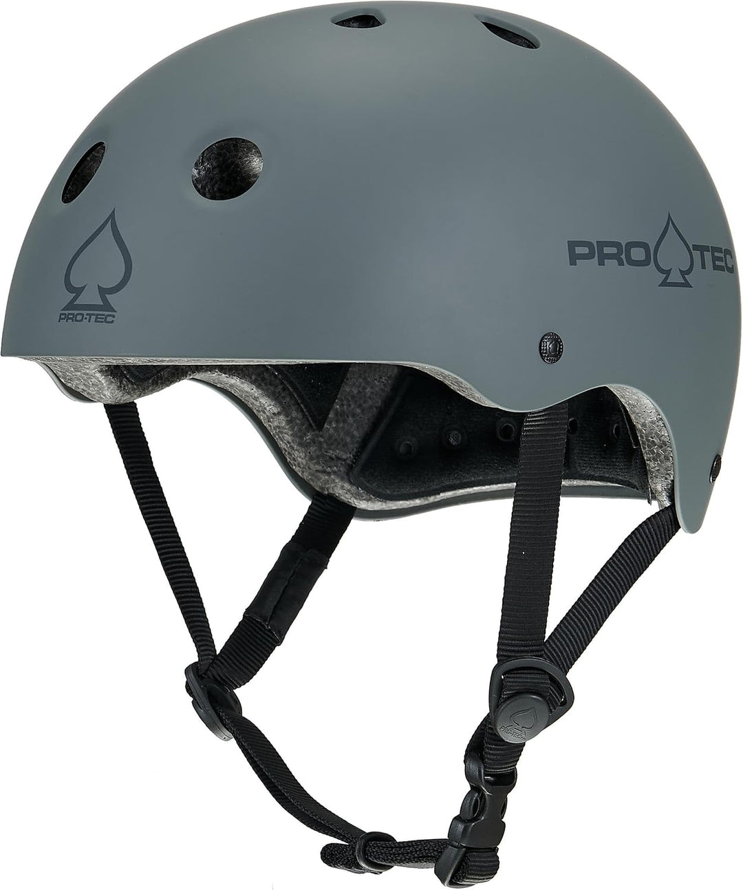 Pro tec Unisex Helmet Classic Certified XL Matte Grey, XL Matte Grey