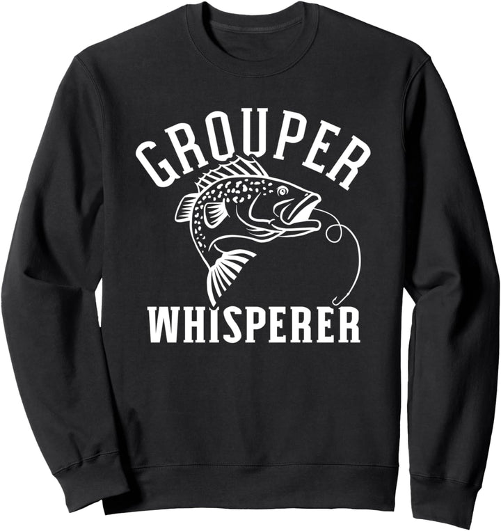Zackenbarsch Angeln Grouper whisperer Sweatshirt