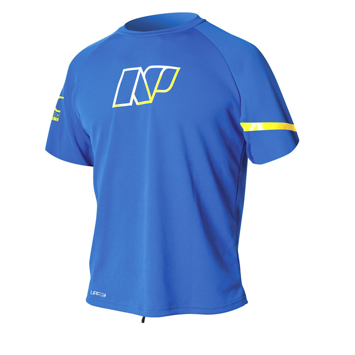NP Surf Loose Fit Short Sleeve Water T-Shirt with Ultra Sun Protection S Blau, S Blau