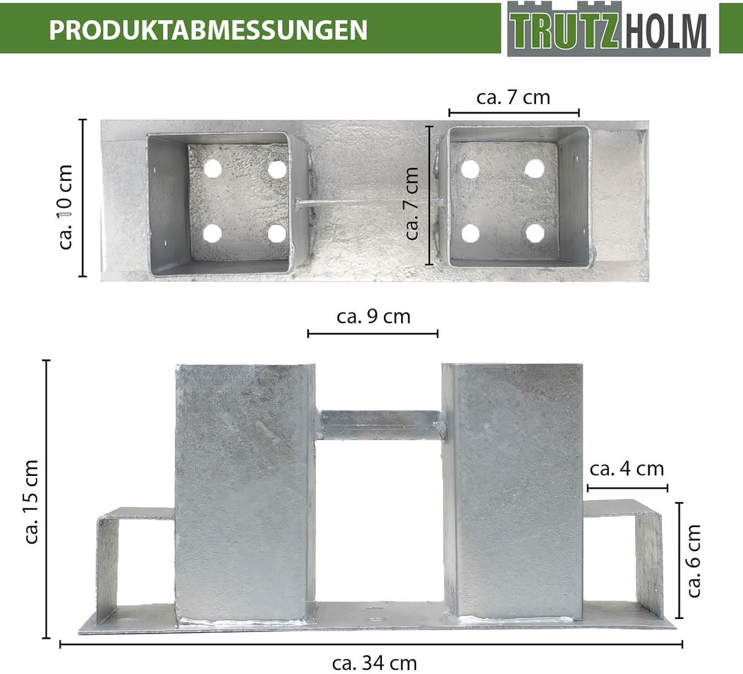 Holzstapelhilfe Feuerverzinkt stabile Holz Stapelhilfe Stapelhilfe Holzstapelhalter Brennholz Kaminh