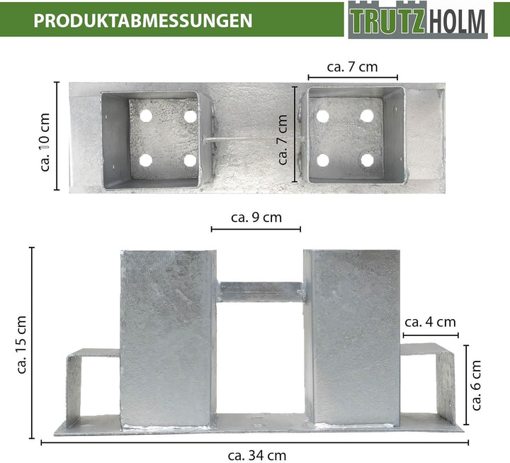 Holzstapelhilfe Feuerverzinkt stabile Holz Stapelhilfe Stapelhilfe Holzstapelhalter Brennholz Kaminh
