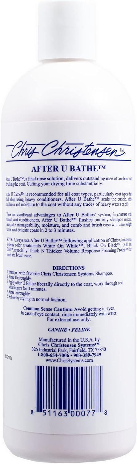 Chris Christensen After U Bathe Final Rinse Solution - Professionelle abschliessende Spülung für Hun