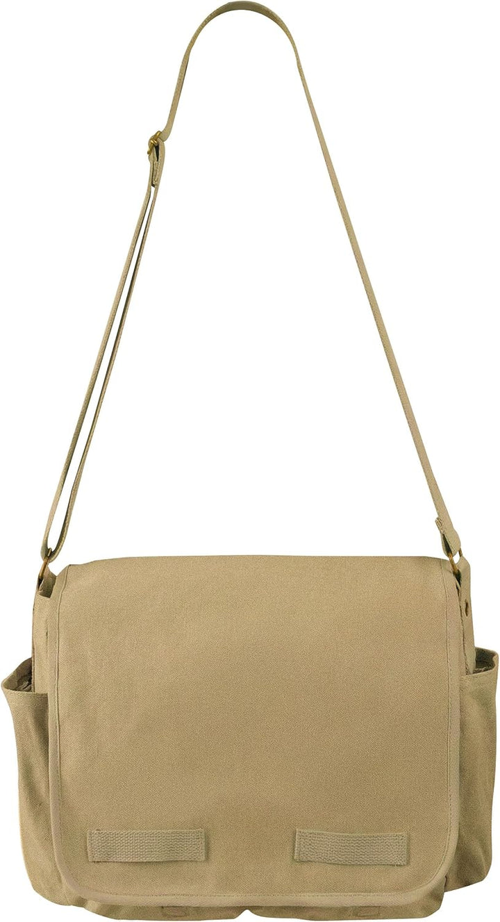 Rothco Heavyweight Canvas Messenger Bag Classic, blau Einheitsgrösse Mehrfarbig, Einheitsgrösse Mehr