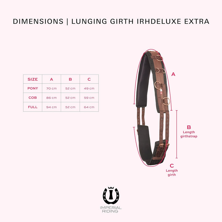 IMPERIAL RIDING Longiergurt Deluxe Extra