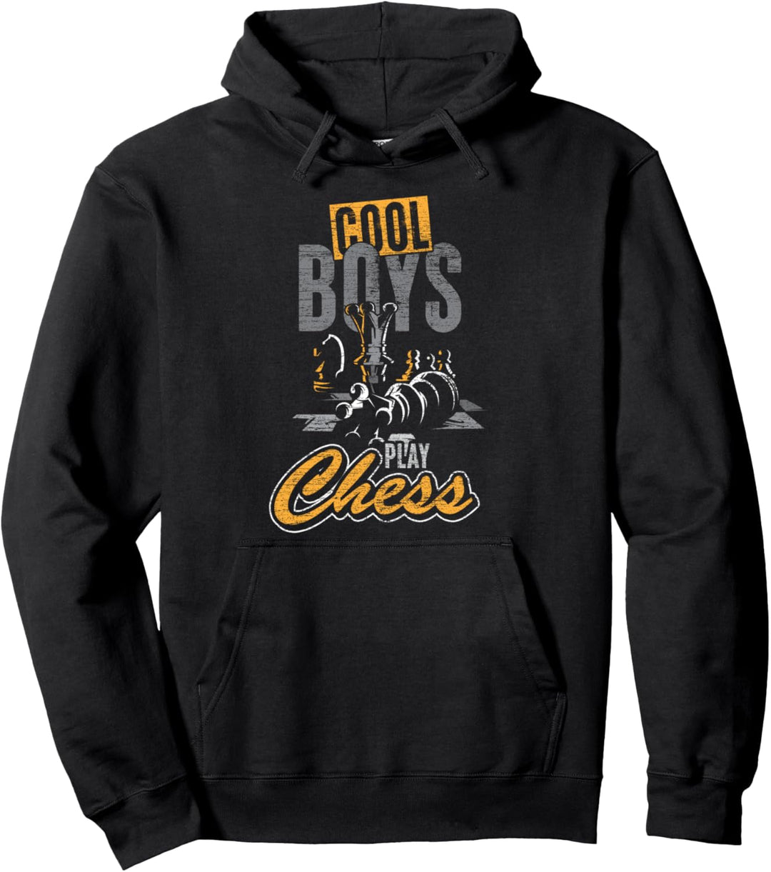 Lustiges Schachspieler Jungen Geschenk Kinder Schach Pullover Hoodie