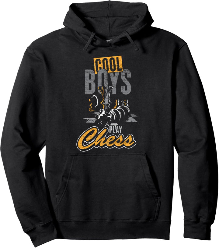 Lustiges Schachspieler Jungen Geschenk Kinder Schach Pullover Hoodie
