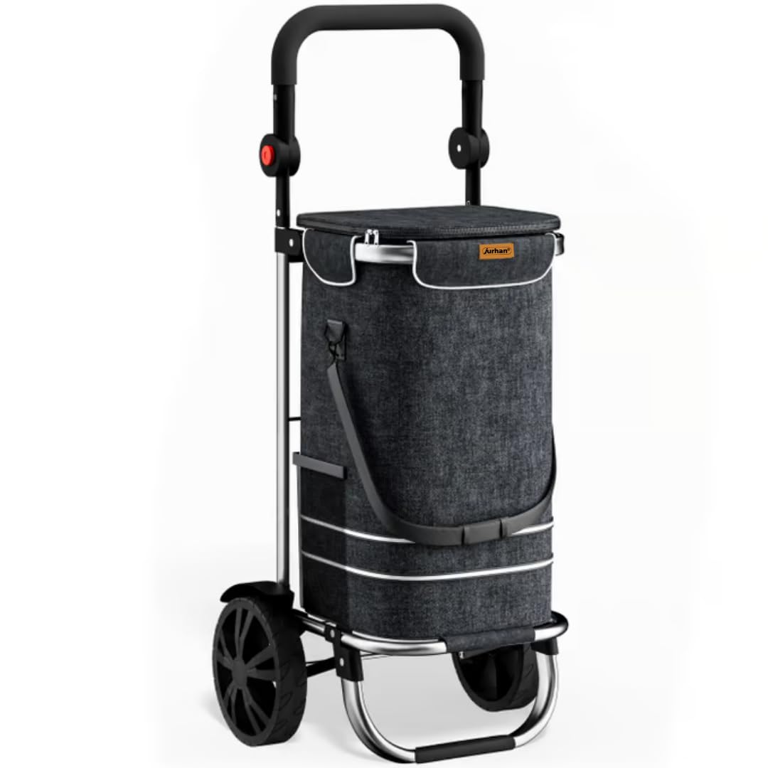 Einkaufstrolley Easy, 50 l (Schwarz), Schwarz