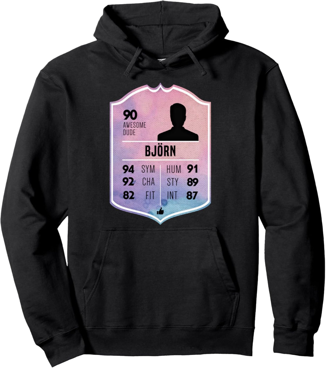 Vorname Björn - lustig witzig - Name Spitzname Wappen Pullover Hoodie