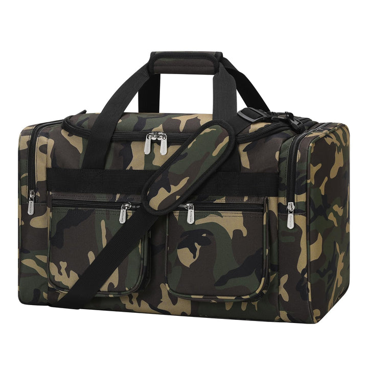 ZZY Sporttasche 40L für Herren mit 2 Seitentaschen &amp; Wasserabweisend - Leichte Reisetasche für Sport