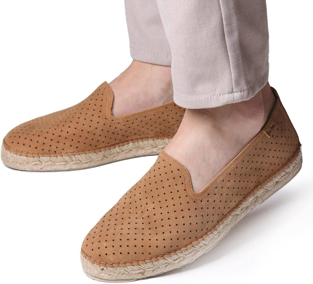 Toni Pons DAN-AY - Espadrille für Herren Wildleder. 46 EU Camel, 46 EU Camel