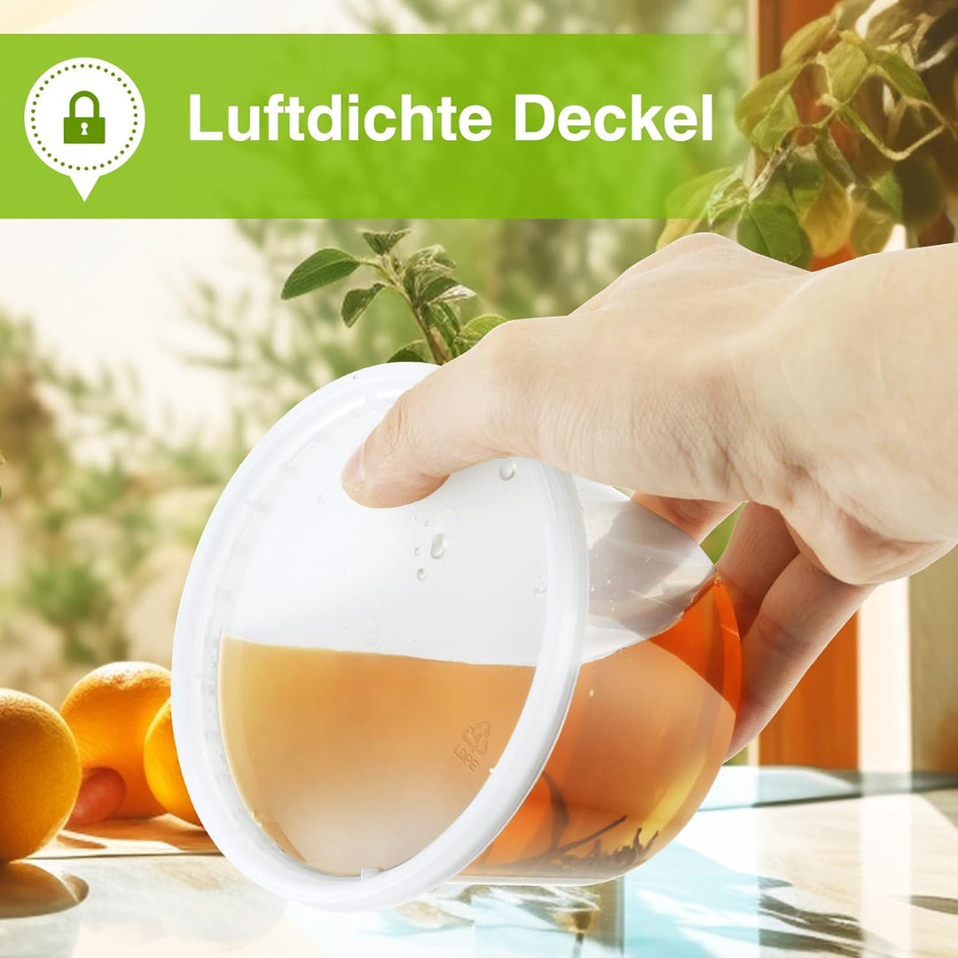Eupako Vorratsdosen mit Deckel Luftdicht, Deli Container 30 Stück 960ml 32oz-30 stück, 32oz-30 stück