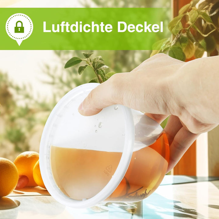Eupako Vorratsdosen mit Deckel Luftdicht, Deli Container 30 Stück 960ml 32oz-30 stück, 32oz-30 stück