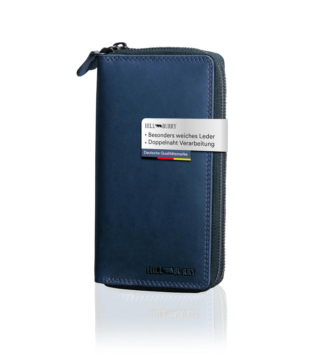 Hill Burry Leder Damen Portemonnaie Arite I Geldbörse I Brieftasche | Geldbeutel Wallet Portmonee mi