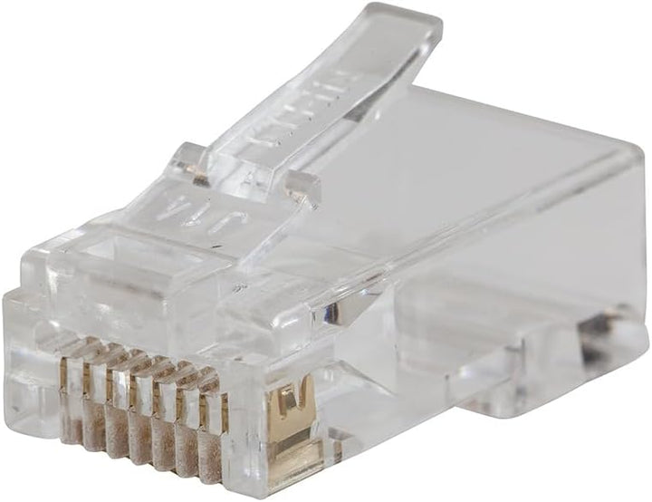 RJ45 Ethernet Cable Tester and Crimper Kit, Pass-Thru Technology, Includes Connectors for Cat5e / CA