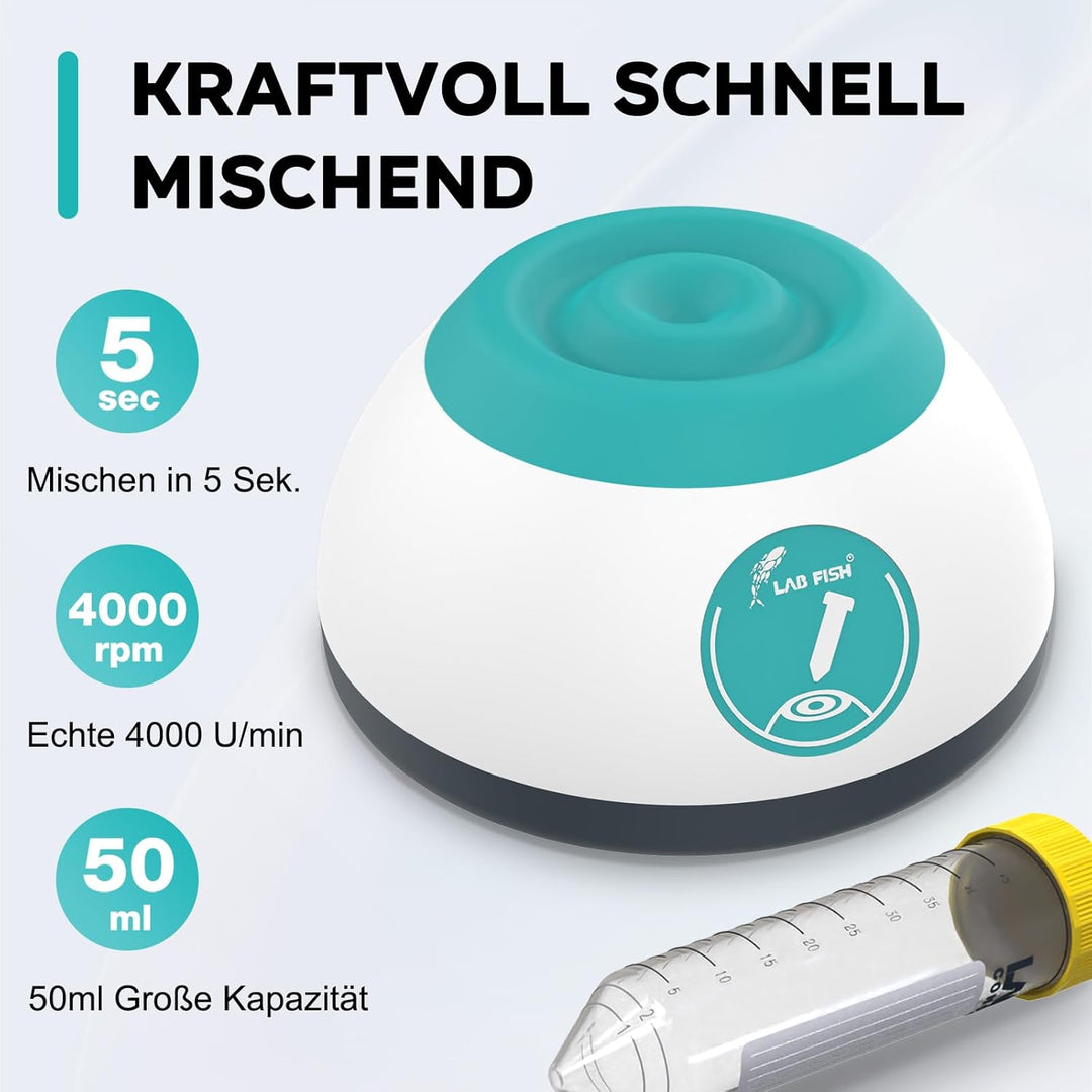 LAB FISH VM200 Mini Vortex Paint Mixer Farbmischer Modellbau Mischer Farben Labor Schüttler, VM200