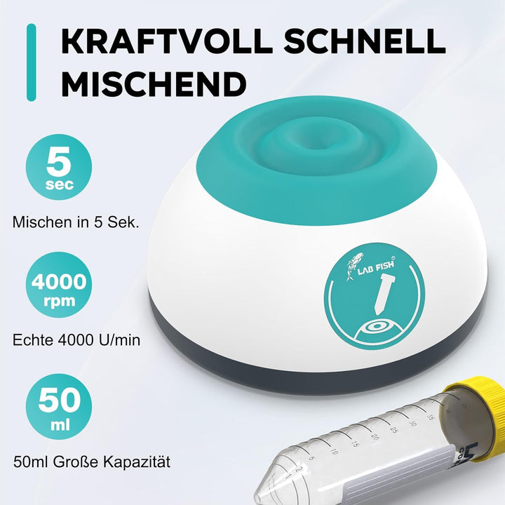 LAB FISH VM200 Mini Vortex Paint Mixer Farbmischer Modellbau Mischer Farben Labor Schüttler, VM200