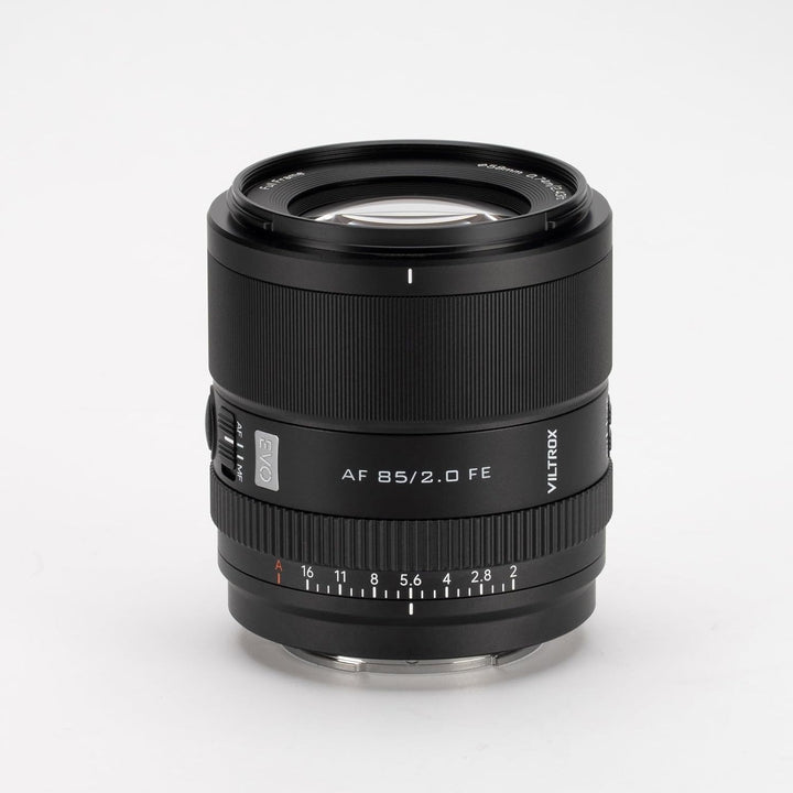 VILTROX 85mm F2.0 EVO FE Vollformatobjektiv für Sony E, STM Autofokus Mittelteleobjektiv mit Festbre