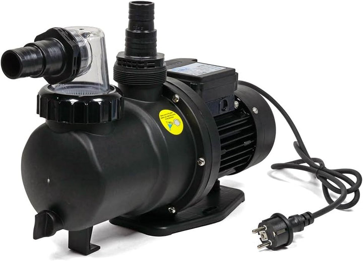 Selbstansaugende Poolpumpe SPS 50 mit Vorfilter &amp; 4,8 m³/h Umwälzleistung - Für Pools bis 20 m³ - En