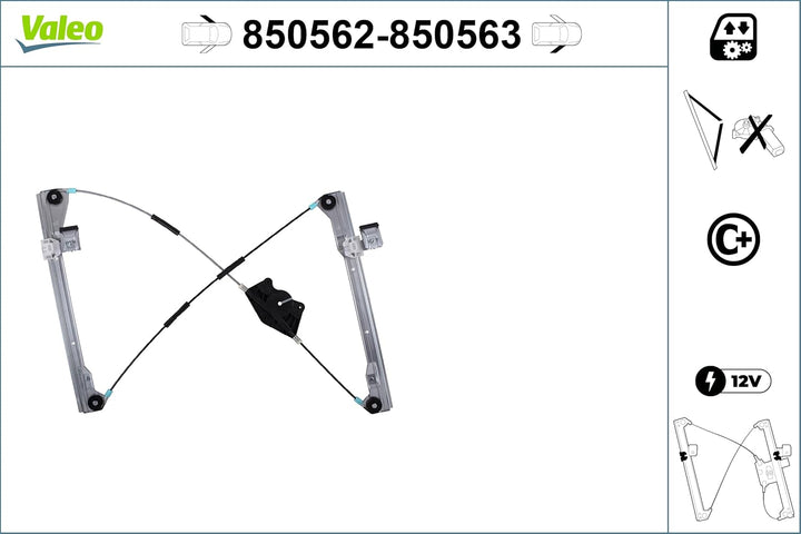 Valeo Fensterheber 850562
