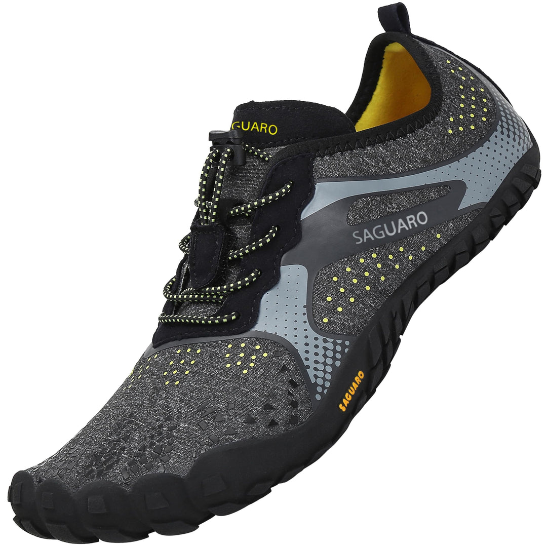 SAGUARO Herren Barfussschuhe Leicht Damen Traillaufschuhe rutschfeste Minimalistische Unisex Atmungs