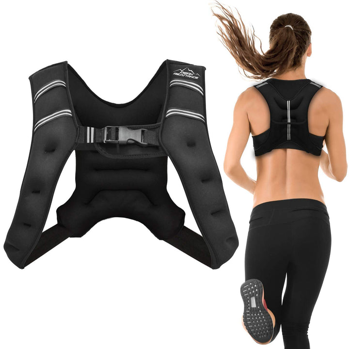 Aduro Sport Gewichtsweste, Workout-Ausrüstung, 1,8 kg/2,7 kg/5,4 kg/9,1 kg/11,3 kg/13,6 kg Körpergew