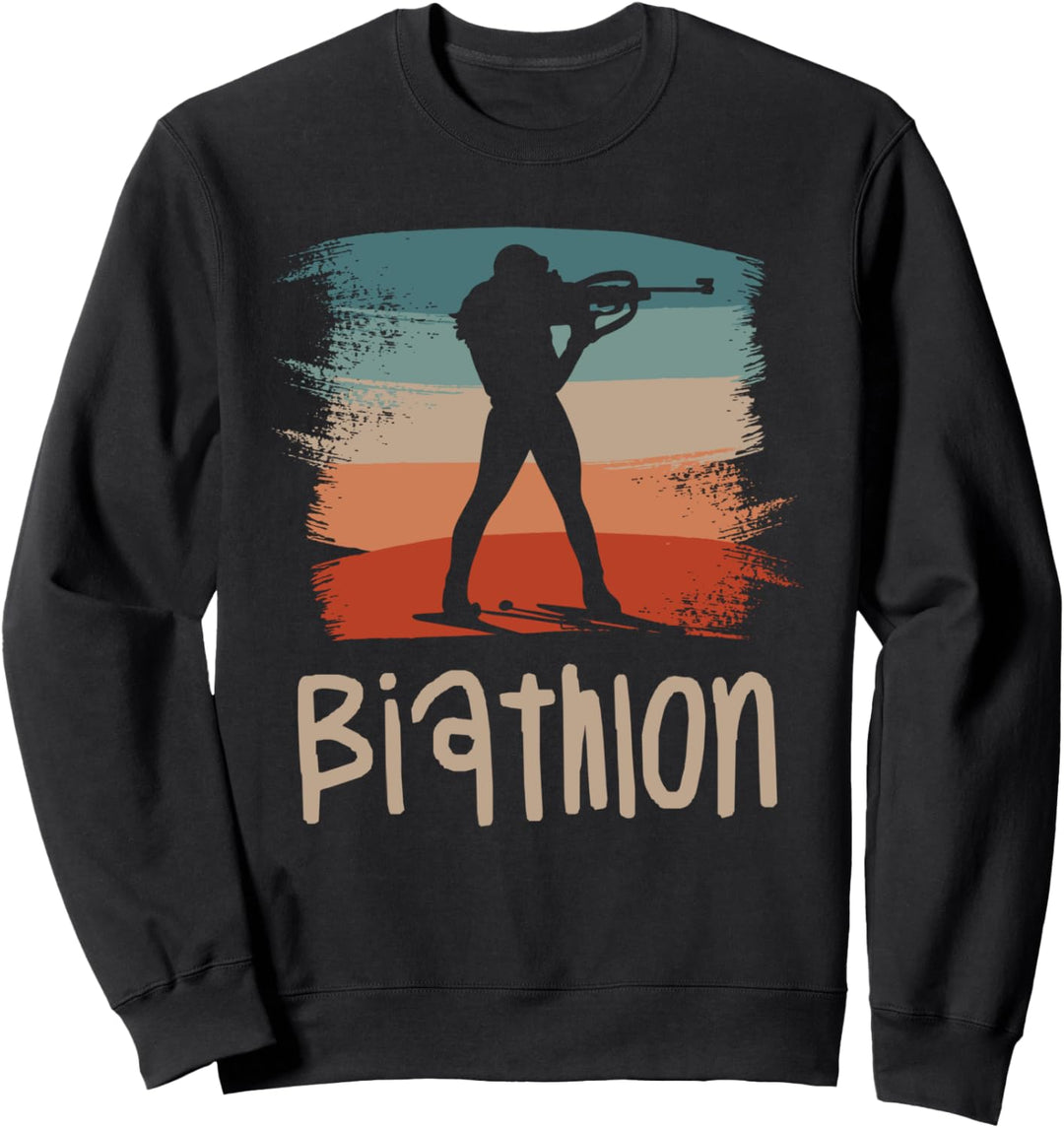 Klassischer Biathlon-Biathlon- Sweatshirt