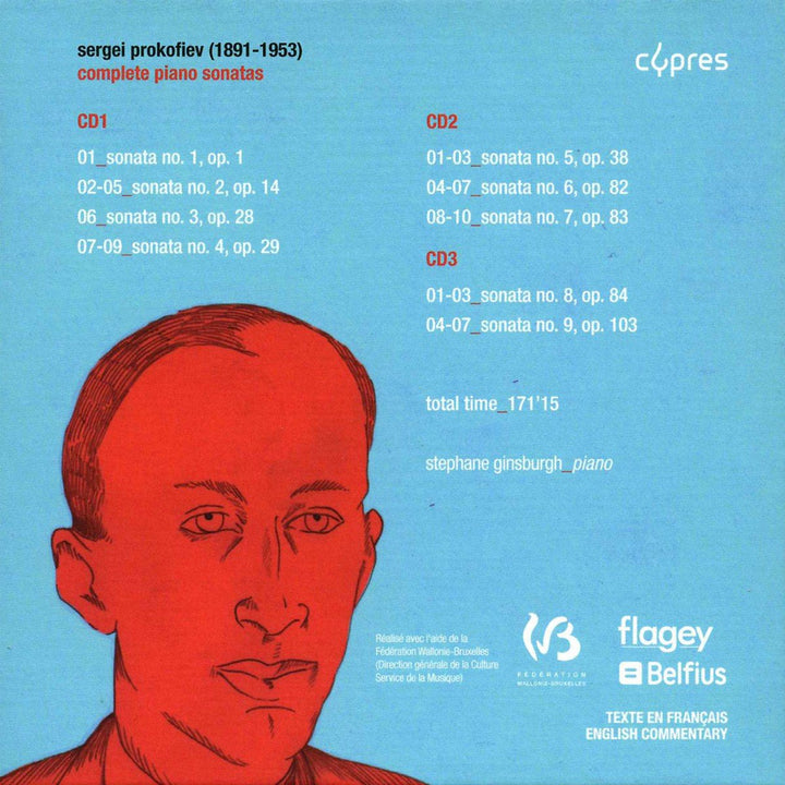 Prokofieff: Die Klaviersonaten, Audio-CD